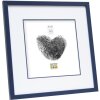 Ramka drewniana S43AM6 niebieska 30x40 cm (20x30 cm)