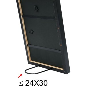 Ramka na zdjęcia czarna S43AK2 drewno 20,0 x25,0 cm