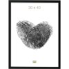 Ramka na zdjęcia czarna S43AK2 drewno 20,0 x25,0 cm