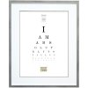 S43AD1P1 Ramka drewniana srebrna 30x40 cm passepartout