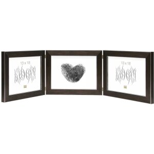 Ramka potrójna S41VK3 brązowa 3 zdjęcia 10x15 cm...