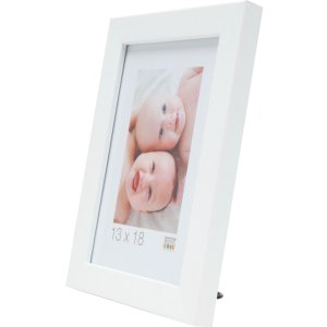 Ramka na zdjęcia S41VH1 biały plastik 15,0 x15,0 cm