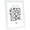 Ramka na zdjęcia S41VH1 biały plastik 15,0 x15,0 cm