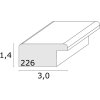 Ramka na zdjęcia S226K7 drewno szare 70,0 x100,0 cm