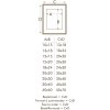 Ramka na zdjęcia z passepartout taupe wood 20,0 x30,0 cm;15,0 x20,0 cm S223K