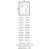 Ramka na zdjęcia z passepartout taupe wood 30,0 x40,0 cm;20,0 x30,0 cm S223K