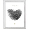 Ramka na zdjęcia drewno biało-brązowe 30,0 x45,0 cm S221H