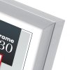 Ramka plastikowa ZEP New Easy 30x30 cm srebrna