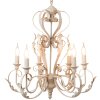 Lampa wisząca 65x68 cm szara