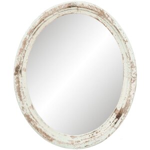 Lustro 54x4x66 cm białe - 52S120 Clayre Eef