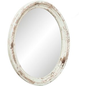Lustro 54x4x66 cm białe - 52S120 Clayre Eef