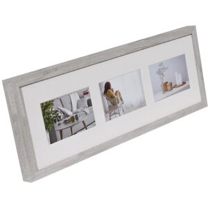 Galeria zdjęć Nowoczesna 20x60 cm biała 3 zdjęcia 10x15 cm