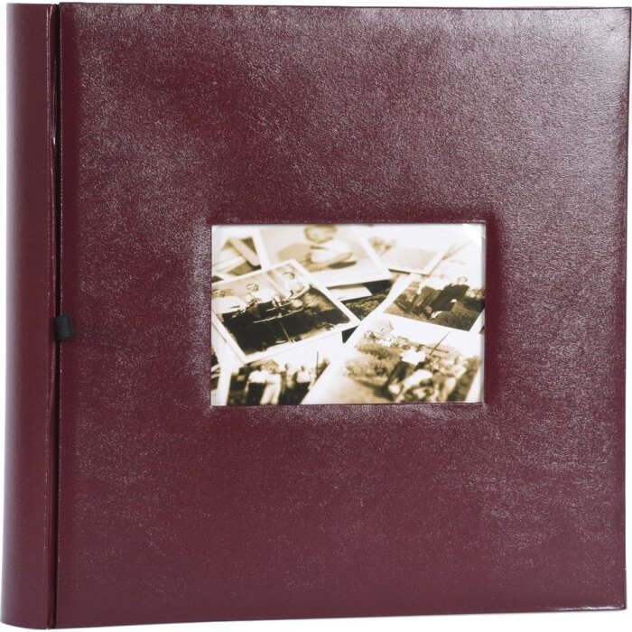 Jumbo Photo Album Edition czerwony 30x30 cm 100 białych stron