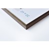 Rama aluminiowa C2 struktura orzech mat 50x100 cm