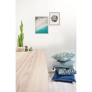 Ramka aluminiowa Pixel 60x80 cm biała błyszcząca