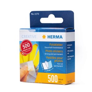 Herma Klej fotograficzny trwaly 500 sztuk samoprzylepny