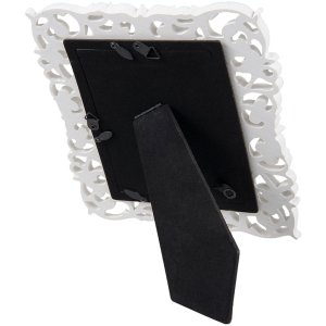 Ramka na zdjęcia Clayre & Eef 2F0497 - 18x2x23 cm - 10x15 cm biały postarzany