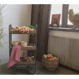 Półka Clayre & Eef 50284 - 51x26x94 cm brązowa