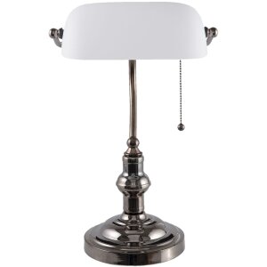 Lampa biurkowa biała Clayre & Eef 5LL-5100W -...