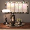 Lampa biurkowa biała Clayre & Eef 5LL-5100W - 27x23x42 cm E27 - Max. 1x 60Watt biała