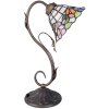Lampa stołowa Tiffany Clayre & Eef 5LL-5920 - 32x20x48 cm - E27-max 1x60W multi