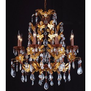 Żyrandol Clayre & Eef 5LL-CR12 - 90-150 x Ø 75...