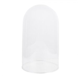 Szklany Bell Jar Clayre & Eef 6GL2170 - Ø 18x28 cm przezroczysty