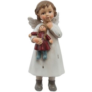 Angel Clayre & Eef 6PR1134 - 6x5x14 cm distressed white