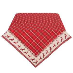 Obrus Clayre & Eef NOC03 - 130x180 cm czerwony