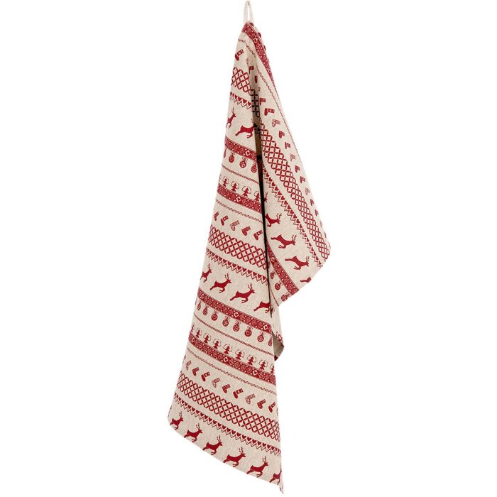 Ręcznik kuchenny Clayre Eef NOC42C-1 - 50x85 cm czerwony
