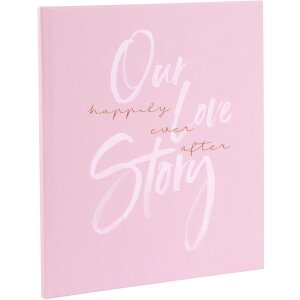 Złota Księga Pamiętnik ślubny Nasze Lovestory 23x25 cm 44...