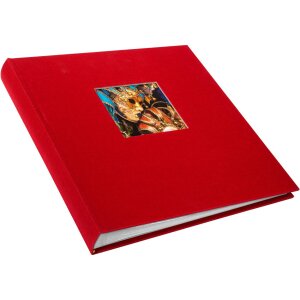 Goldbuch Jumbo Photo Album Bella Vista czerwony 30x31 cm 100 białych stron