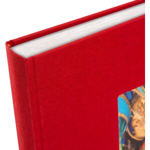 Goldbuch Jumbo Photo Album Bella Vista czerwony 30x31 cm 100 białych stron