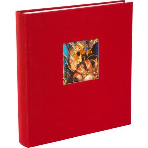 Goldbuch Jumbo Photo Album Bella Vista czerwony 30x31 cm 100 białych stron