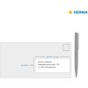 Herma specjalne kolorowe etykiety a4, 105 x 42,3 mm, zielone, klej permanentny