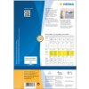 Herma special Etykiety foliowe zewnetrzne odporne na warunki atmosferyczne a4, 63,5 x 33,9 mm, biale, niezwykle mocna przyczepnosc, rozciagliwe