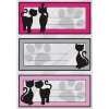 Herma vario school labels black cats