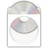 Rekawy papierowe do plyt CD biale z powierzchnia klejaca 1000 szt.