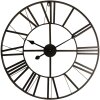 Zegar Ø 60x4 cm - 1xAA biały - czarny - 5KL0140S