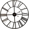Zegar Ø 60x4 cm - 1xAA biały - czarny - 5KL0140S