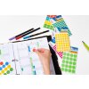 Etykiety uniwersalne czarne ø 8 mm okragle papier mat 540 szt.