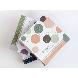 Album fotograficzny Walther Jumbo Amazing Memories zielony 30x30 cm 100 białych stron