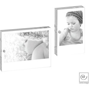 M215 Akrylowa ramka na zdjęcia 8,6x5,4 cm Format Instax