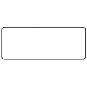 Etykiety w rolce biale 52x19,5 mm papier matowy 2000 szt.