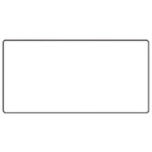 Etykiety na rolce białe 100x50 mm papier błyszczący 2000...