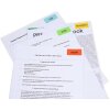 Etykiety a4 czerwone 105x37 mm papier mat 1600 szt.