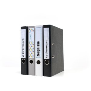 Etykiety do folderów a4 zólte 192x61 mm papier matowy kryjacy 400 szt.