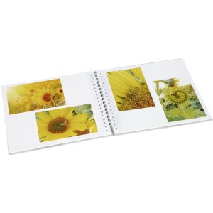 Album spiralny Watercolor Moments, 28x24 cm, 50 bialych...