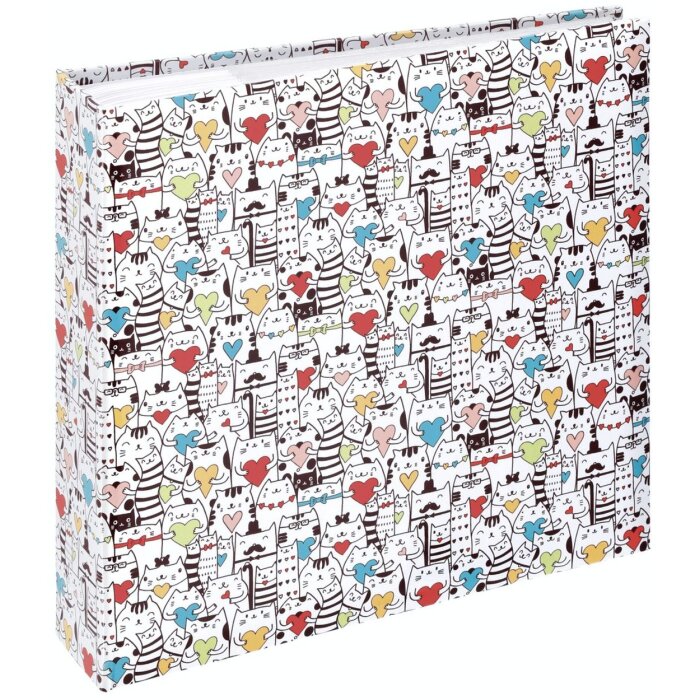 Memo Album Figurki, na 200 zdjęć w formacie 10x15 cm, Koty