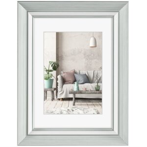 Plastikowa ramka Cozy, lodowy błękit, 10 x 15 cm